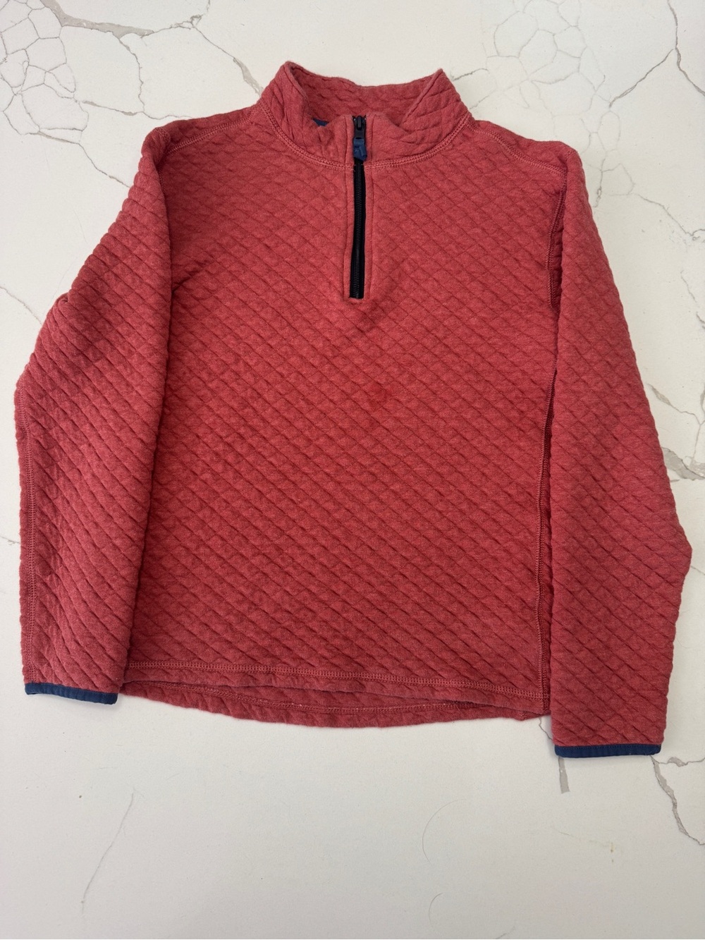 Crew Cuts Quilted Half-Zip Sweater - Sz 12-14